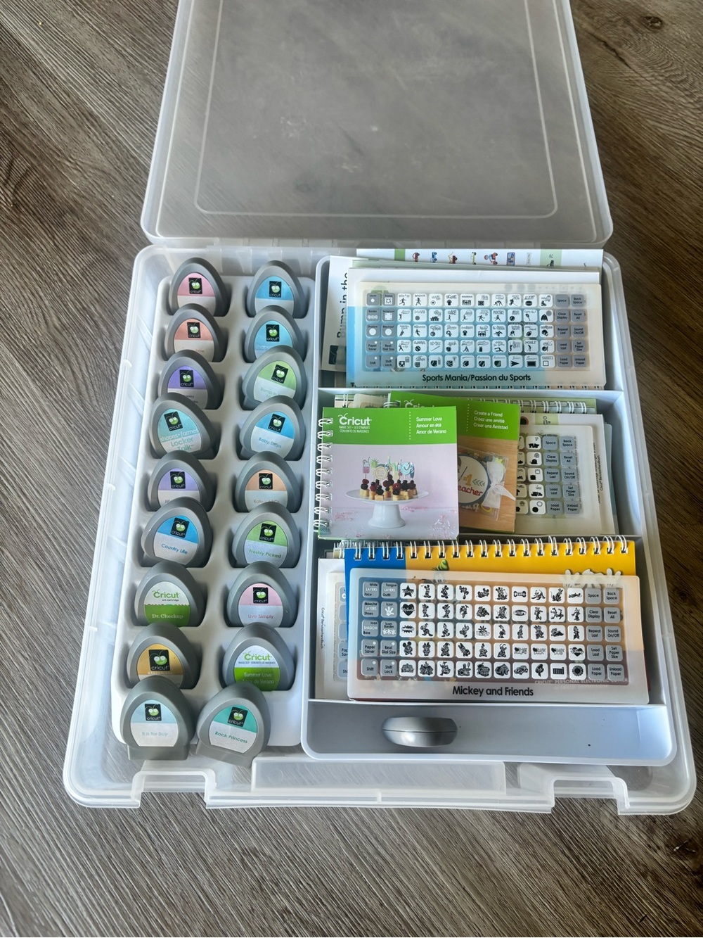 Lot of 19 Cricut Cartridge Sets x complete Status Unknown